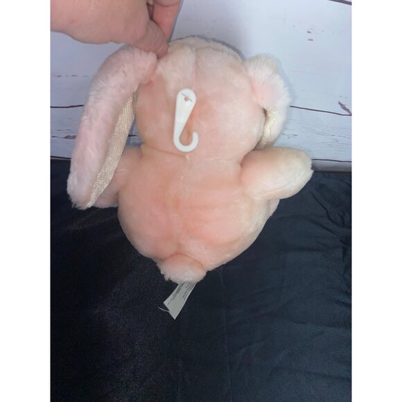 Dan Dee MTY Pink Bunny Rabbit Easter Stuffed Plush Animal Toy 9 in - Picture 3 of 6